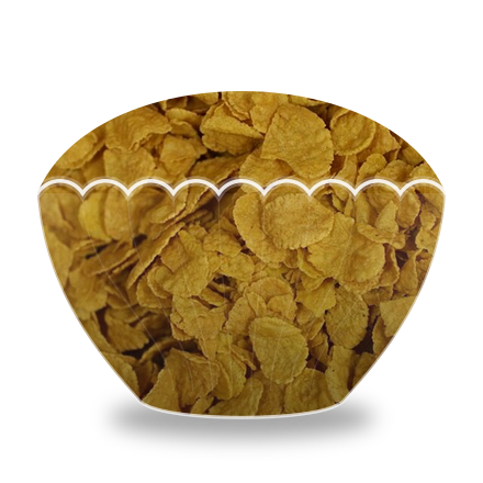 Cornflakes im froyo-Becher