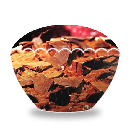 Nougat Bits im froyo-Becher