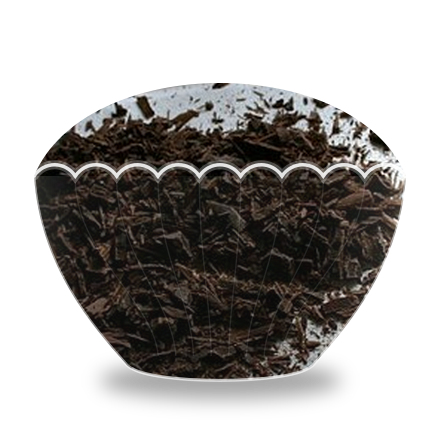 Schokospäne im froyo-Becher